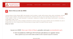 Desktop Screenshot of amde.org.br